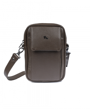 کیف دوشی چرم طبیعی مردانه چرم مشهد مدل X0128