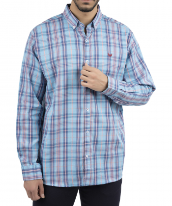 پیراهن آستین بلند مردانه برند پی لس مدل am140431