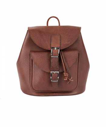 کوله پشتی زنانه چرم طبیعی شیفر Shifer مدل 9566b