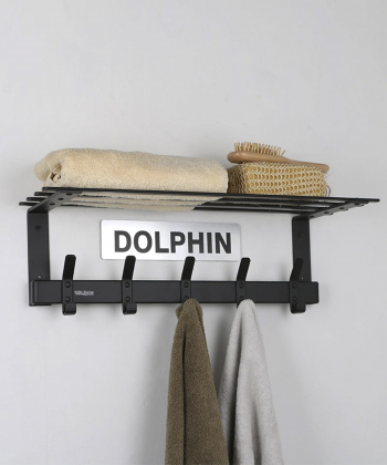 رخت آویز حمام دلفین Dolphin مدل BV-AL-55