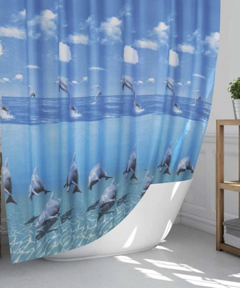 پرده حمام دلفین Dolphin کد TOR-8852