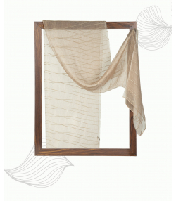 شال ابریشم زنانه نوولاشال Novella shawl کد 55242