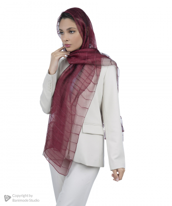 شال ابریشم زنانه نوولاشال Novella shawl کد 55242