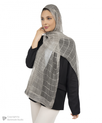 شال ابریشم زنانه نوولاشال Novella shawl کد 55242