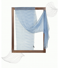 شال ابریشم زنانه نوولاشال Novella shawl کد 55242
