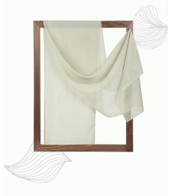 شال حریر لمه دار زنانه نوولاشال Novella shawl کد 55240
