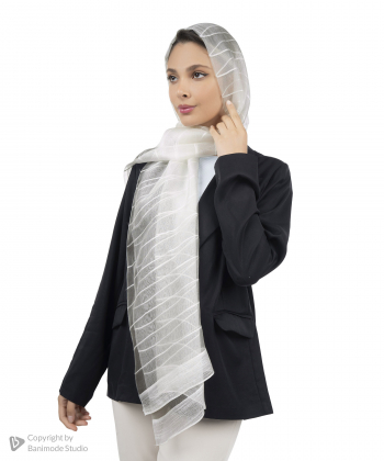 شال ابریشم زنانه نوولاشال Novella shawl کد 55242
