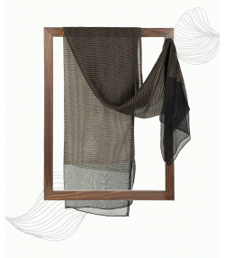 شال ابریشم زنانه نوولاشال Novella shawl کد 55238