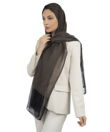 شال ابریشم زنانه نوولاشال Novella shawl کد 55238