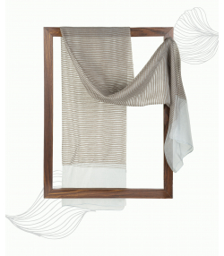 شال ابریشم زنانه نوولاشال Novella shawl کد 55238