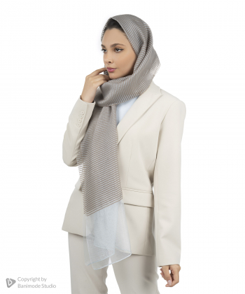 شال ابریشم زنانه نوولاشال Novella shawl کد 55238