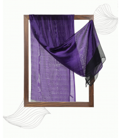 شال ابریشم زنانه نوولاشال Novella shawl کد 55241