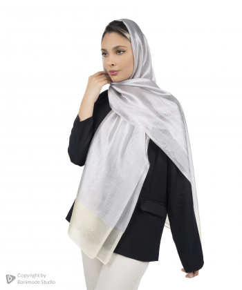 شال ابریشم زنانه نوولاشال Novella shawl کد 55241