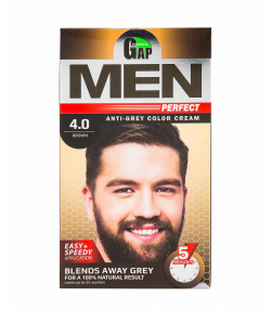 کیت رنگ موی مردانه گپ Gap قهوه ای شماره 4.0