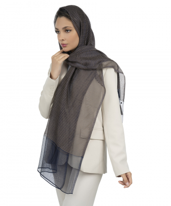 شال ابریشم زنانه نوولاشال Novella shawl کد 55238