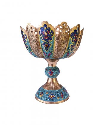 کاسه فواره ای مس و پرداز سلام Salam کد 1423