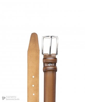 کمربند چرم مصنوعی مردانه بیسراک مدل am-bis-MenBelt-M311