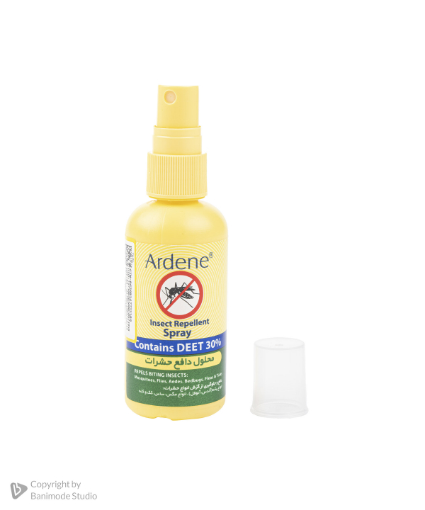 محلول دافع حشرات حاوی 30% آردن Ardene حجم 65 میلی لیتر