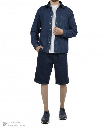 پیراهن آستین بلند جین مردانه جوتی جینز JootiJeans کد 51531072