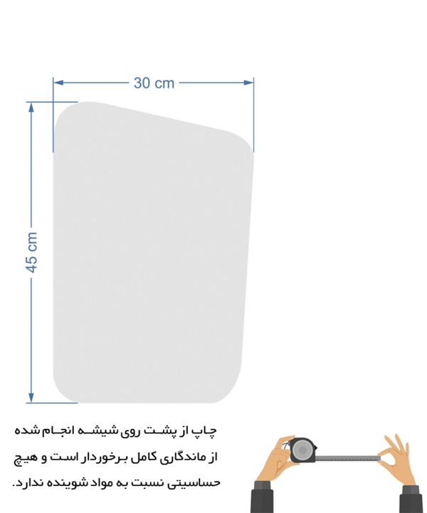 آینه دکوراتیو سایان هوم Cyan home مدل هایزنبرگ (Heisenberg)