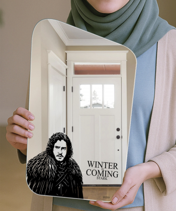 آینه دکوراتیو سایان هوم Cyan home مدل جان اسنو (Jon Snow)
