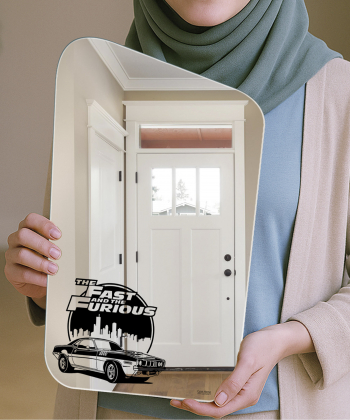 آینه دکوراتیو سایان هوم Cyan home مدل The Fast and The Furious