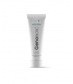کرم ضدآفتاب بی رنگ SPF50 ژنوبایوتیک Geno Biotic مدل Suno Gen حجم 50 میلی لیتر