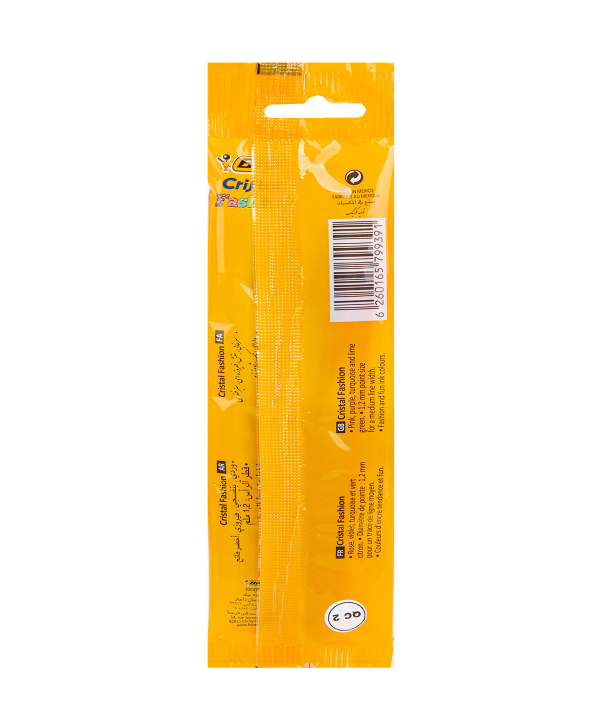خودکار بیک Bic مدل Cristal Fashion بسته چهار عددی