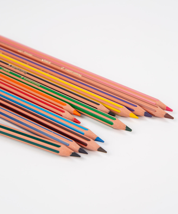 مداد رنگی دوازده رنگ بیک Bic مدل 2 Kids Tropi Colors