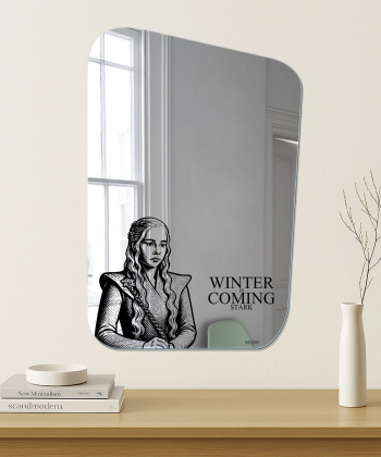آینه دکوراتیو سایان هوم Cyan home مدل دنریس تارگرین(Mother of Dragons)