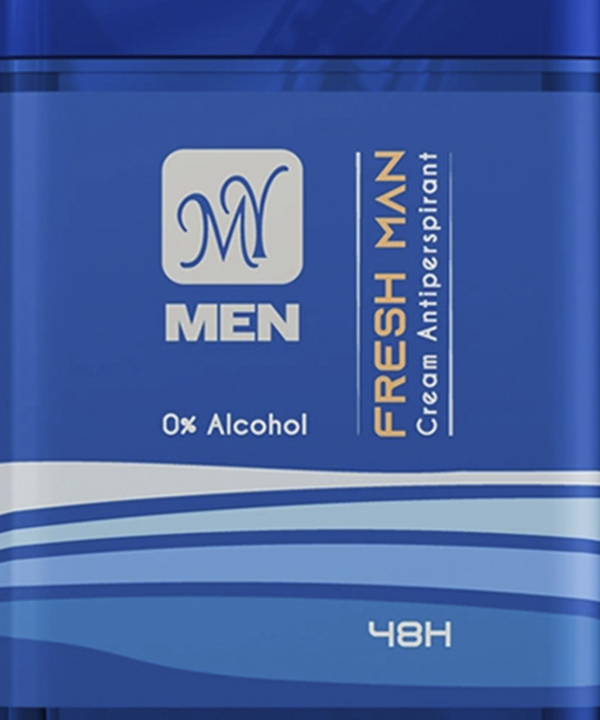 دئودورانت کرمی مردانه مای My مدل FRESH MAN حجم 75 میلی‌لیتر