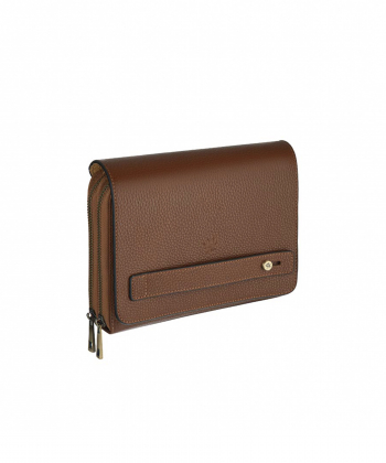 کیف پاسپورتی چرم طبیعی نوین چرم Novin Leather مدل 935