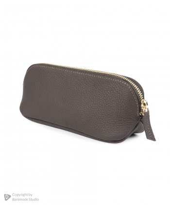 کیف آرایشی چرم طبیعی نوین چرم Novin Leather مدل دایان