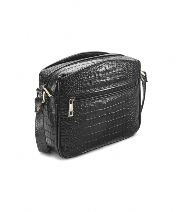 کیف دوشی زنانه چرم طبیعی نوین چرم Novin Leather مدل خاتون