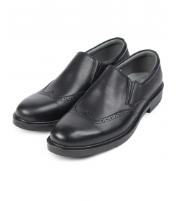 کفش مردانه چرم طبیعی نوین چرم Novin Leather مدل MS3190