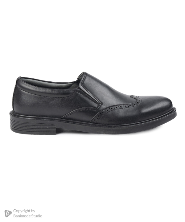 کفش مردانه چرم طبیعی نوین چرم Novin Leather مدل MS3190