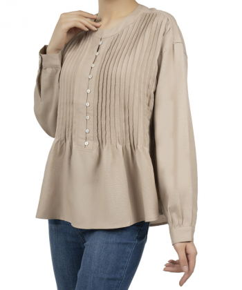 بلوز لینن زنانه جوتی جینز JootiJeans کد 51731344