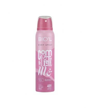 اسپری بدن زنانه بیول BIOL مدلComplete me (Alien) حجم 150 میلی لیتر