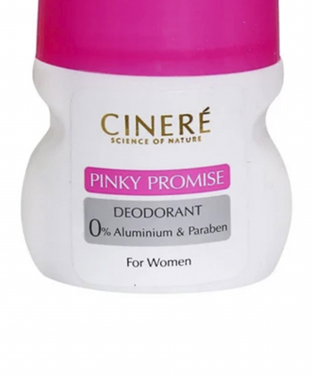 دئودورانت رولی زنانه سینره Cinere مدل Pinky Promise حجم 50 میلی لیتر