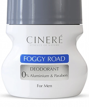دئودورانت رولی مردانه سینره Cinere مدل Foggy Road حجم 50 میلی لیتر