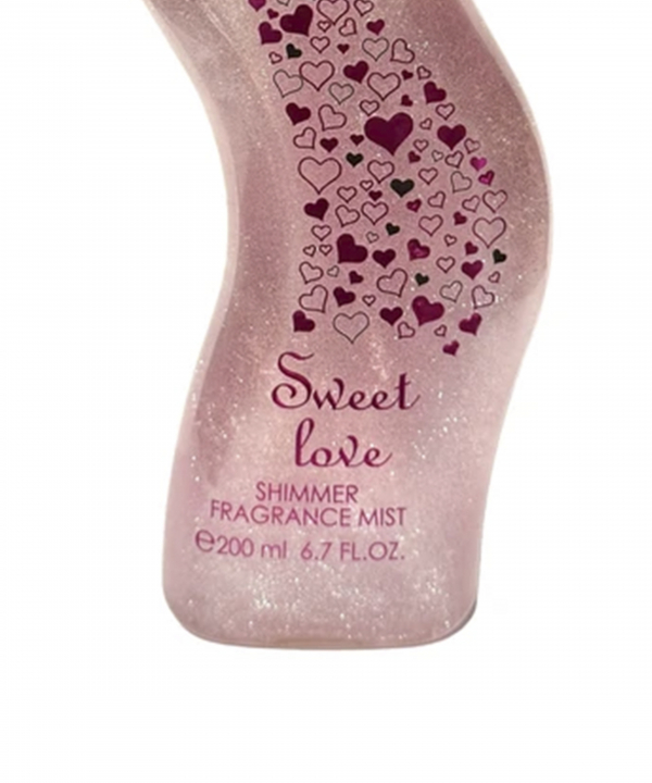 بادی اسپلش شاین ژک ساف Jacsaf مدل Sweet love حجم 200 میلی‌لیتر