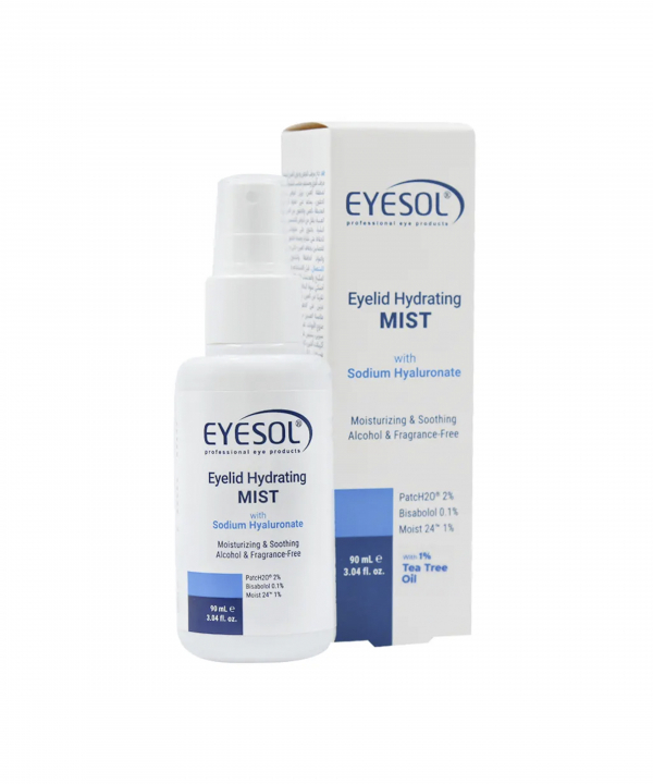 اسپری آبرسان پلک و دور چشم آیسول Eyesol حجم 90 میلی‌لیتر