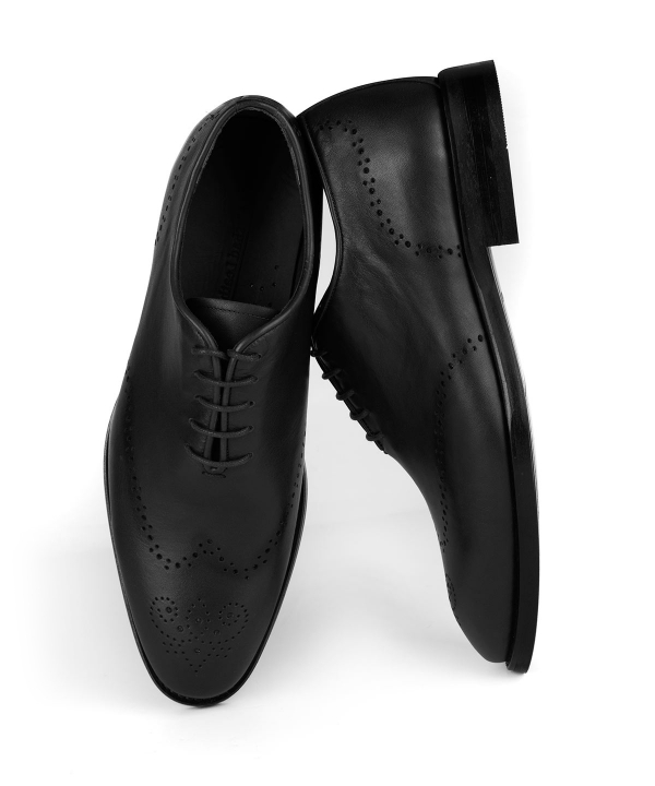 کفش مردانه مجلسی چرم مشهد Mashad Leather مدل J6042