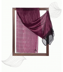 شال ابریشم زنانه نوولاشال Novella shawl کد 55241