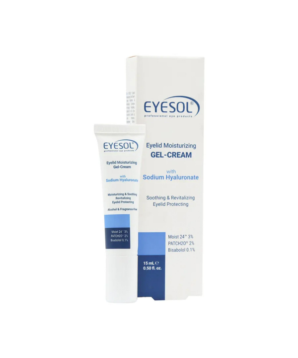 کرم ژل مرطوب کننده پلک و دور چشم آیسول Eyesol حجم 15 میلی‌لیتر