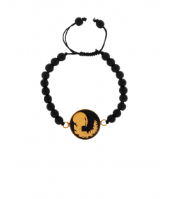 دستبند سام نورزاده Noorzadeh Gold Art طرح ماه شهریور کد 28