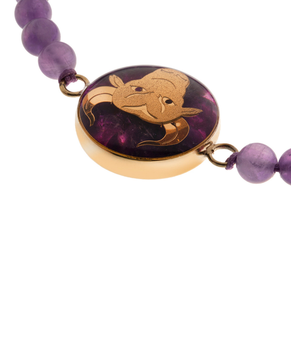 دستبند زنانه سام نورزاده Noorzadeh Gold Art طرح ماه اردیبهشت کد 35