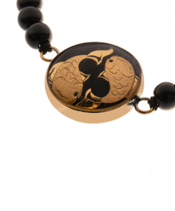 دستبند سام نورزاده Noorzadeh Gold Art طرح ماه اسفند کد 36