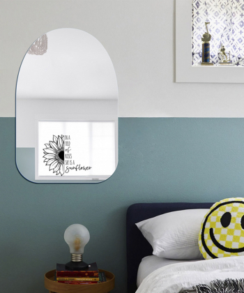آینه دکوراتیو طرح آفتابگردان سایان هوم Cyan home