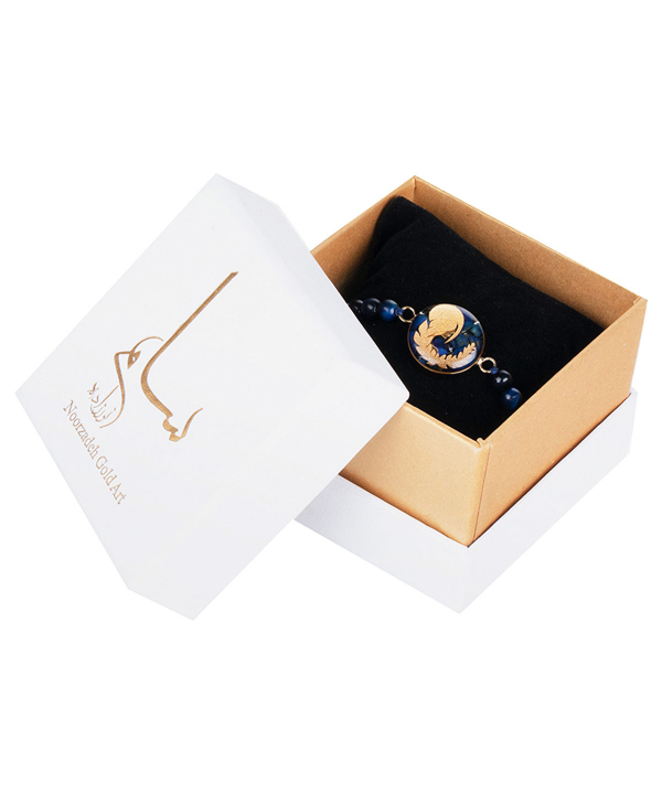 دستبند زنانه سام نورزاده Noorzadeh Gold Art طرح ماه شهریور کد 54